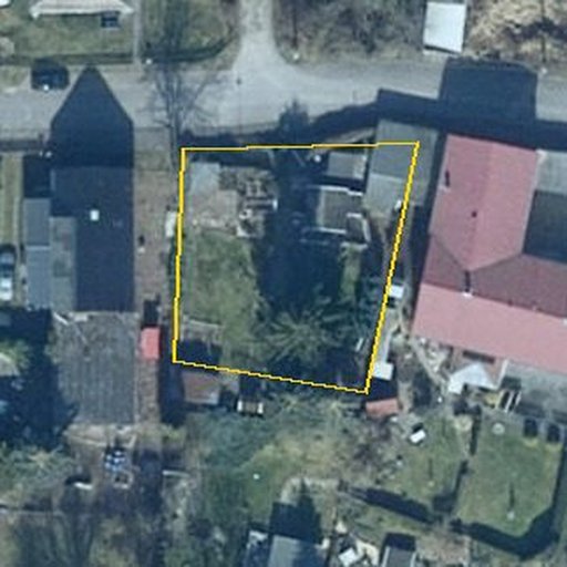 Luftbild Am Lober 11, 04509 Krostitz, Flurstück 19/54 mit Grundstücksgrenze