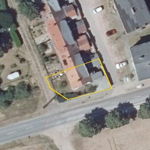 Luftbild Kolonie Hedwig 1, 06369 Südliches Anhalt, Flurstück 191/1 mit Grundstücksgrenze