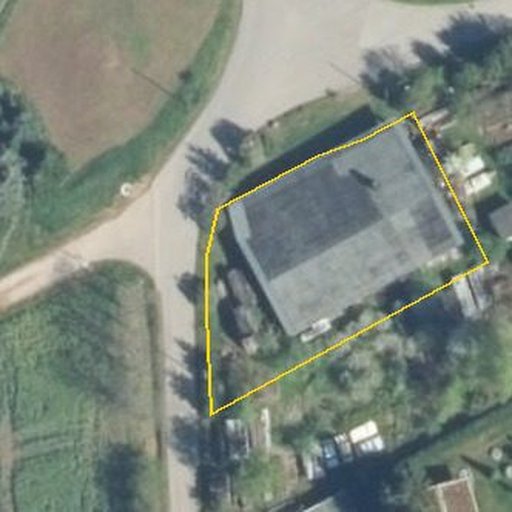 Luftbild Mühlweg 22, 09387 Jahnsdorf/Erzgebirge — Flurstück 274/32 mit Grundstücksgrenze