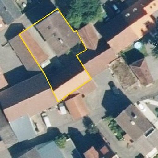 Luftbild Appenborner Weg 5, 35466 Rabenau — Flurstück 06136300100121______ mit Grundstücksgrenze