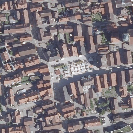 Luftbild Pfarrgasse 9, 71263 Weil der Stadt — Flurstück 172/5 mit Grundstücksgrenze