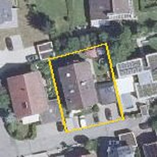 Luftbild Öläcker 3, 74206 Bad Wimpfen, Flurstück 1020/1 mit Grundstücksgrenze