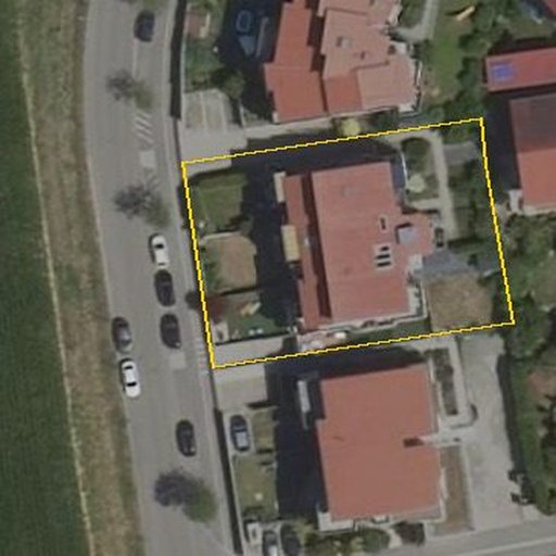 Luftbild Am Höhenweg 4, 76870 Kandel — Flurstück 10559/2 mit Grundstücksgrenze