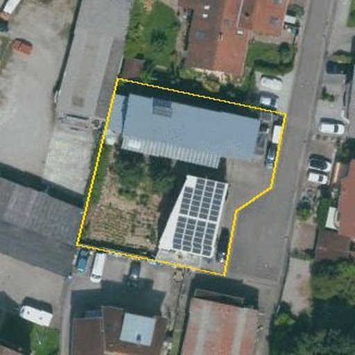 Luftbild Wüste 17, 79227 Wolfenweiler — Flurstück 5620 mit Grundstücksgrenze